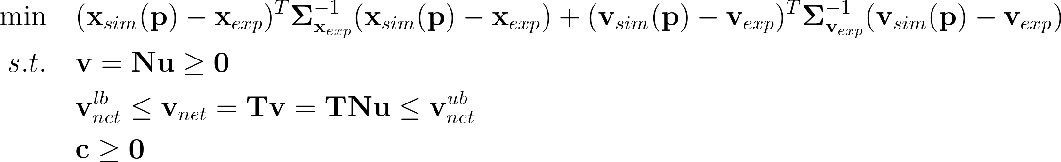 Optimization problem ><